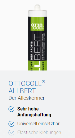 Otto-Chemie Montagekleber Allbert grau 290 ml