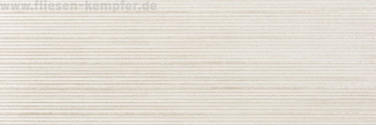 Dekor-Wandfliese Kuuper marfil Wave 30 x 90 cm