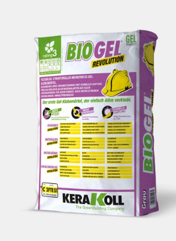Kerakoll Biogel Revolution grau C2FTES1, 25 kg